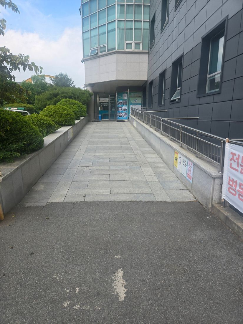 병원 급식실 설치 현장